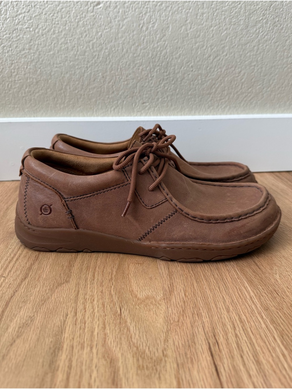 Born Samson Leather Brown Tan Oxford Men’s 11.5